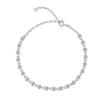 Classic Moissanite Bracelet -Sterling Silver