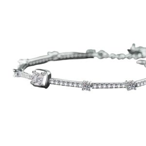 Luxury Diamond Bracelets -Sterling Silver